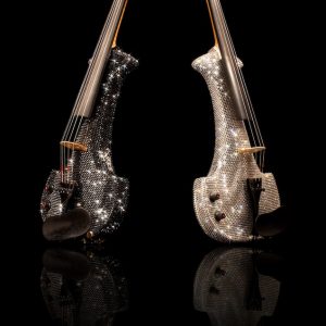 Corporate event entertainment - The Swarovski Fuse crystal violins