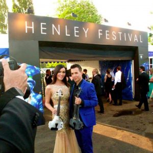 linzi stoppard ben lee henley festival electric violinists